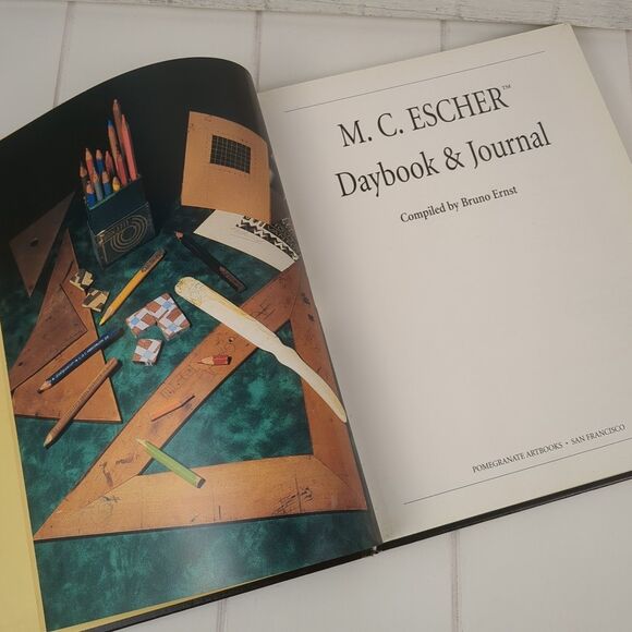 M. C. Escher Daybook & Journal Bruno Ernst 1995 Artbooks Good Condition Unused - Picture 5 of 15